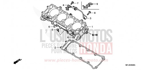 CYLINDRE CBR1000RR9 de 2009